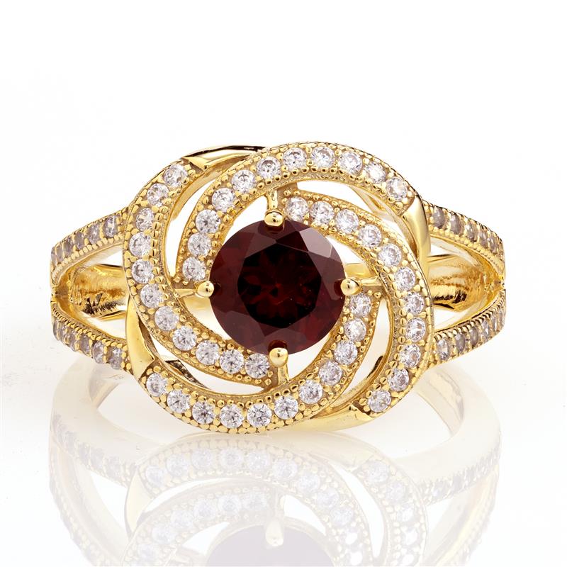 Supernova Ring (Garnet)